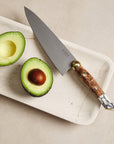 aura california maple and marble utility knife