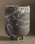 Ceres stone vessel made from honed grey marble
