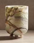 ceres vessel made of green onyx stone