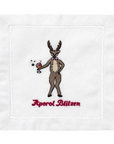 Aperol Blitzen Embroidered Cocktail Napkin - Set of 4