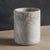Julius Bottle and Utensil Holder - White Marble