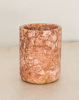 Julius Bottle and Utensil Holder - Rose Marble