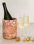 Julius Bottle and Utensil Holder - Rose Marble