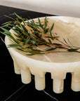 Pomona Bowl Large - Ivory Onyx