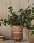 Ceres Stone Vessel - Rust Travertine