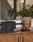 Ceres Stone Vessel - Rust Travertine