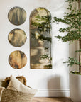 Studio H Collection The Not-So-Vain Antiqued Round Mirror