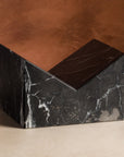 Luxury stone bookstand made from black marble