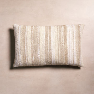 Studio H Collection Nadine Pillow - Natural & White