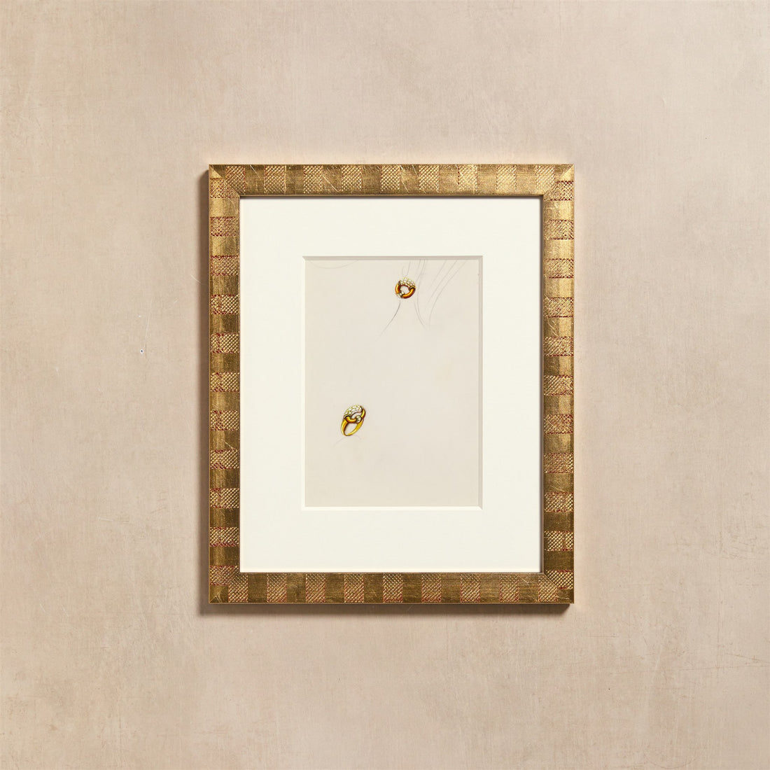 Studio H Collection Art- Parisian Gold Circle Ring Sketch