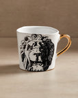 KUHN KERAMIK BIG COFFEE CUP- LION