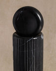 Atlas Totem Sculpture - Large / Black Marble