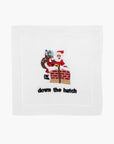 Down the Hatch Embroidered Cocktail Napkin - Set of 4