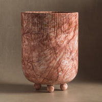 Ceres Stone Vessel - Rose Marble