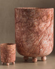 Ceres Stone Vessel - Rose Marble