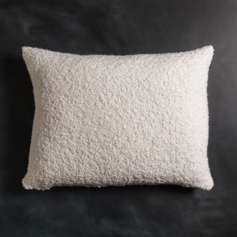 50% Applied at Checkout- Studio H Collection Carys Pillow - White 26" x 20"