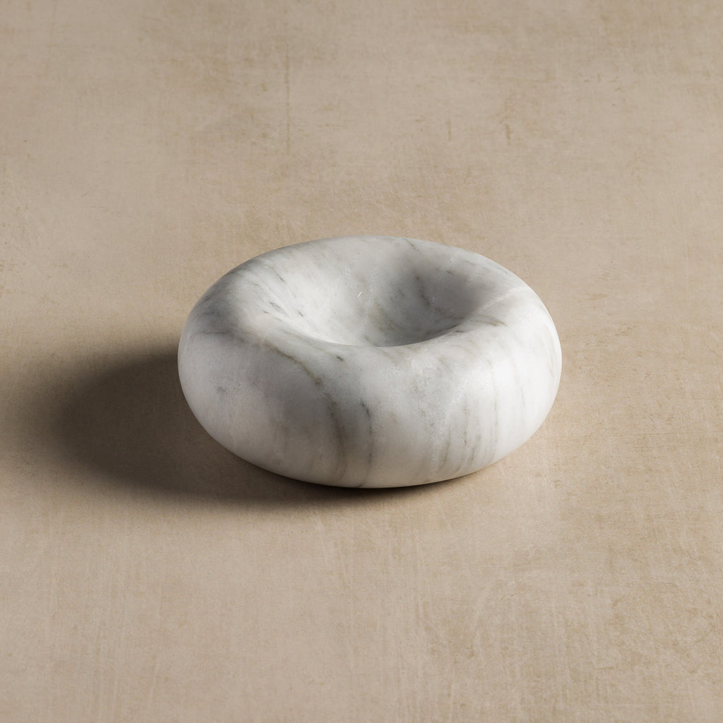 Dona Catchall - White Marble - Studio H Collection