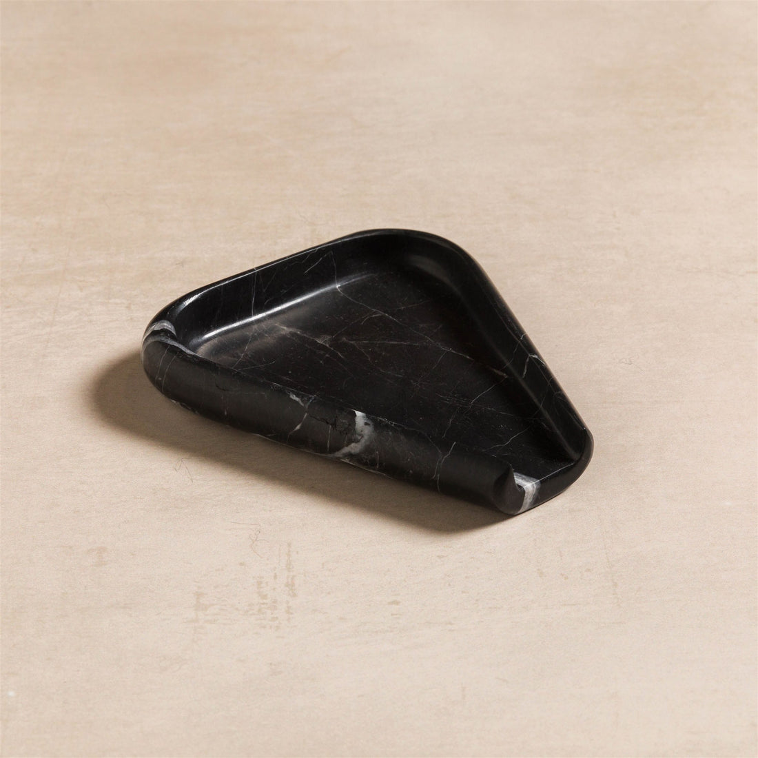 Studio H Collection Gaia Stone Spoon Rest - Black Marble