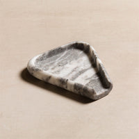 Studio H Collection Gaia Stone Spoon Rest - Grey Marble