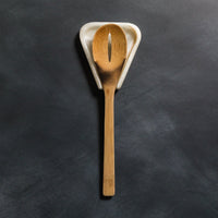 Studio H Collection Gaia Stone Spoon Rest - Ivory Onyx
