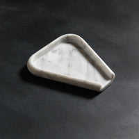 Gaia Stone Spoon Rest - White Marble