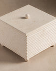 Juno Box - Cream Limestone