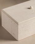 Jupiter Box - Cream Limestone