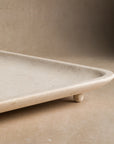 Livia Tray - Cream Limestone