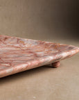 Livia Tray - Rose Marble