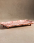 Lucia Tray - Rose Marble