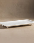 Lucia Tray - White Marble