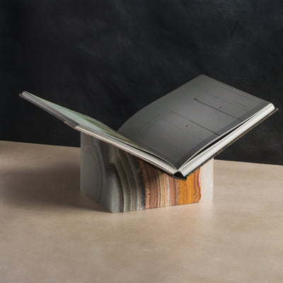 Luxury Muse Stone Bookstand - Green Onyx | Studio H Collection - Studio