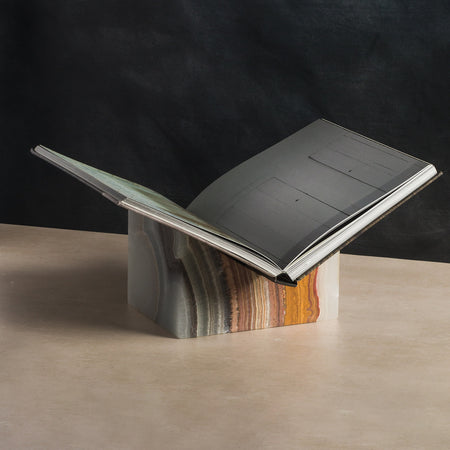 Studio H Collection Muse Stone Bookstand - Green Onyx
