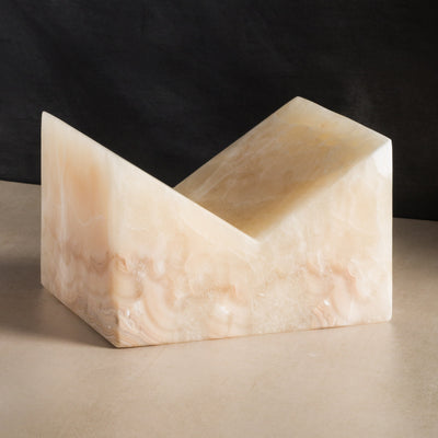 Luxury Muse Stone Bookstand - Ivory Onyx | Studio H Collection - Studio