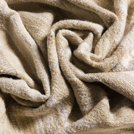 Studio H Collection Nadine Throw- Natural & White