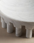 Pomona Bowl Large - White Marble