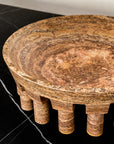 Pomona Bowl Large - Rust Travertine