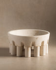 Pomona Bowl Small - Cream Limestone