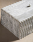 Jupiter Box - White Marble