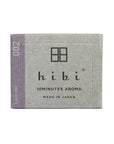 Hibi Match Box Incense - Lavender, Box of 30